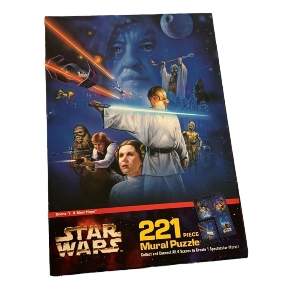 Vintage Star Wars puzzle, has all pieces